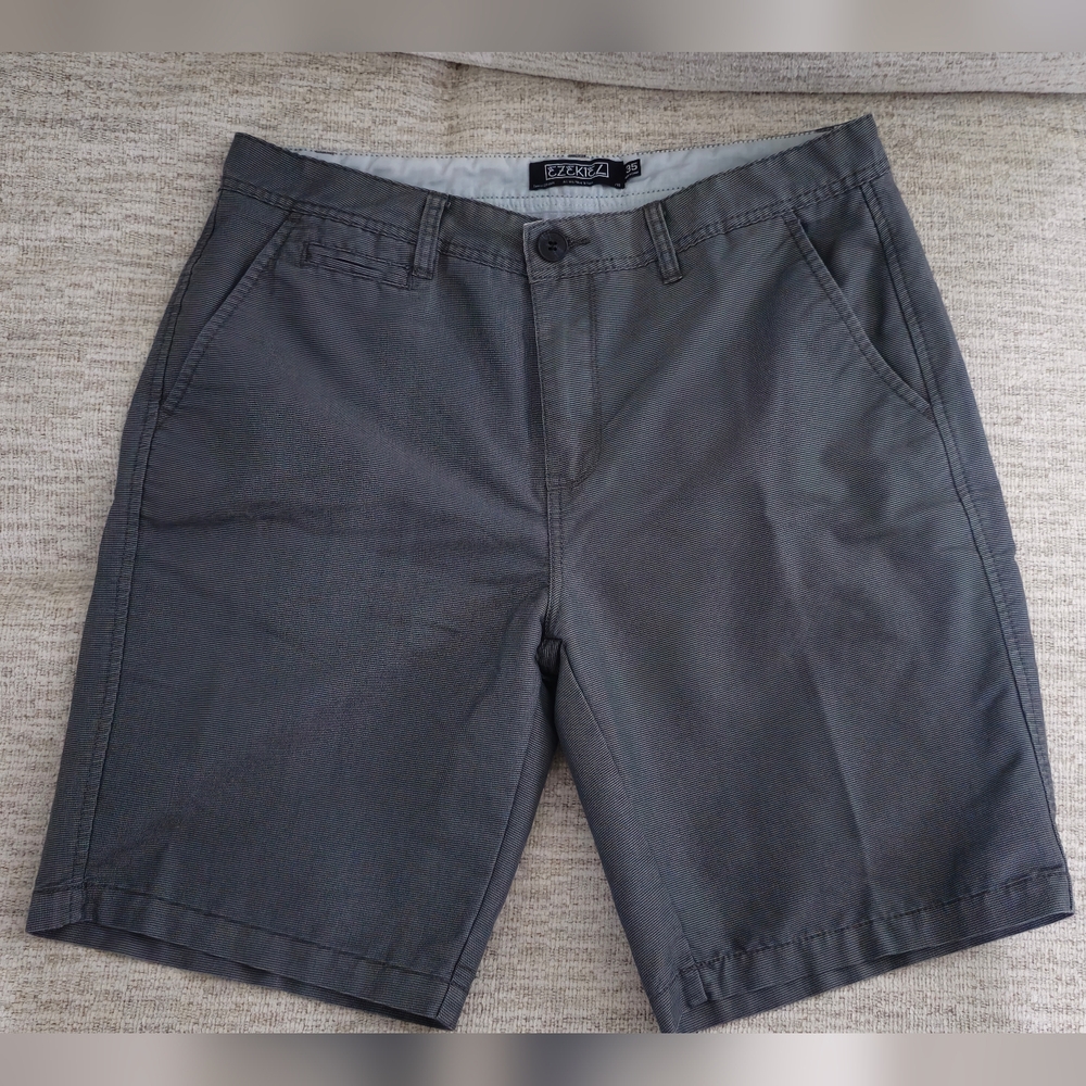 Ezekiel Dark Gray Men's Flat Front Shorts
